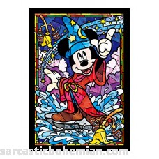 Tenyo Mickey Mouse Stained Glass Gyutto Size Series Jigsaw Puzzle 266 Piece  B00DS1PT7C